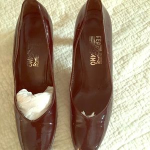 Salvatore Ferragamo  leather shoes